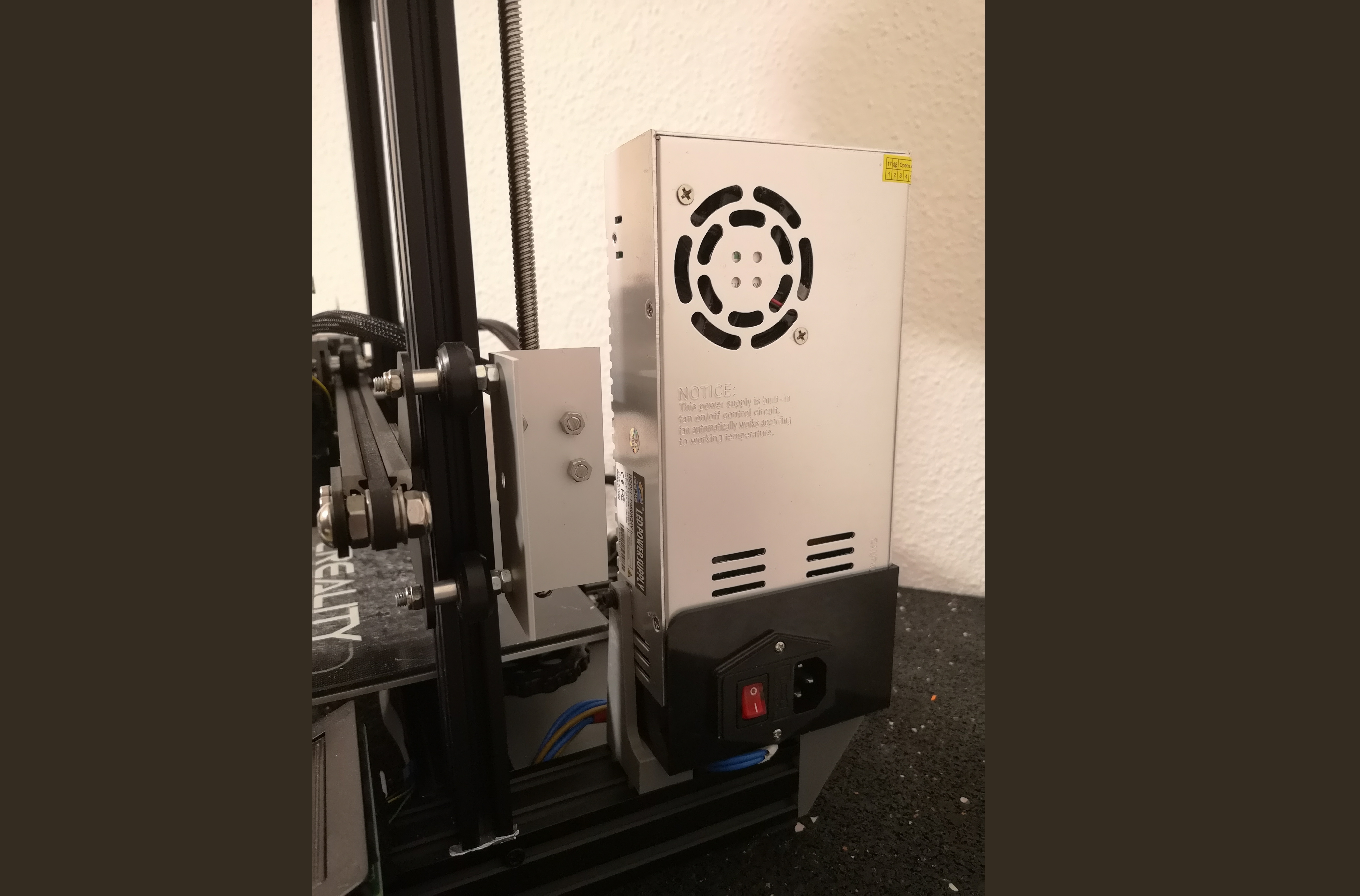 Ender 3 PSU Mount