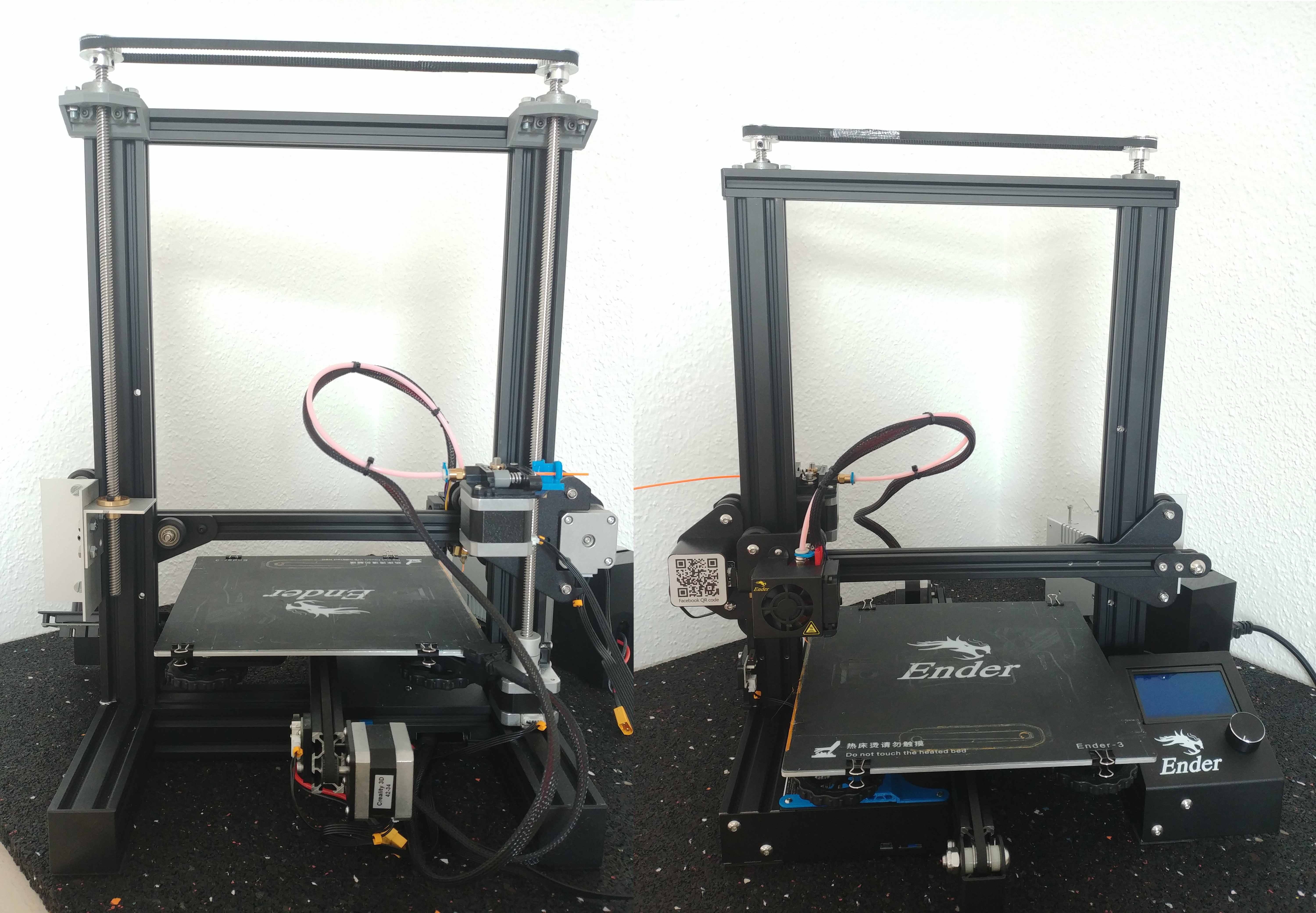 Ender 3 Dual ZAxis Mod by M4n1 Download free STL model