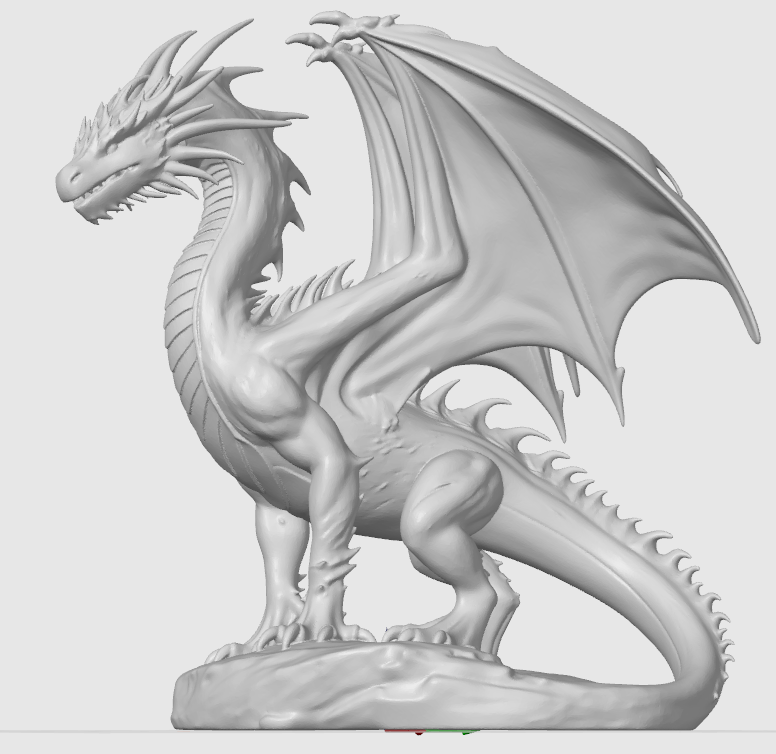 Ice Dragon 3D model