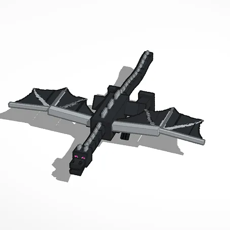 3d model minecraft ender dragon