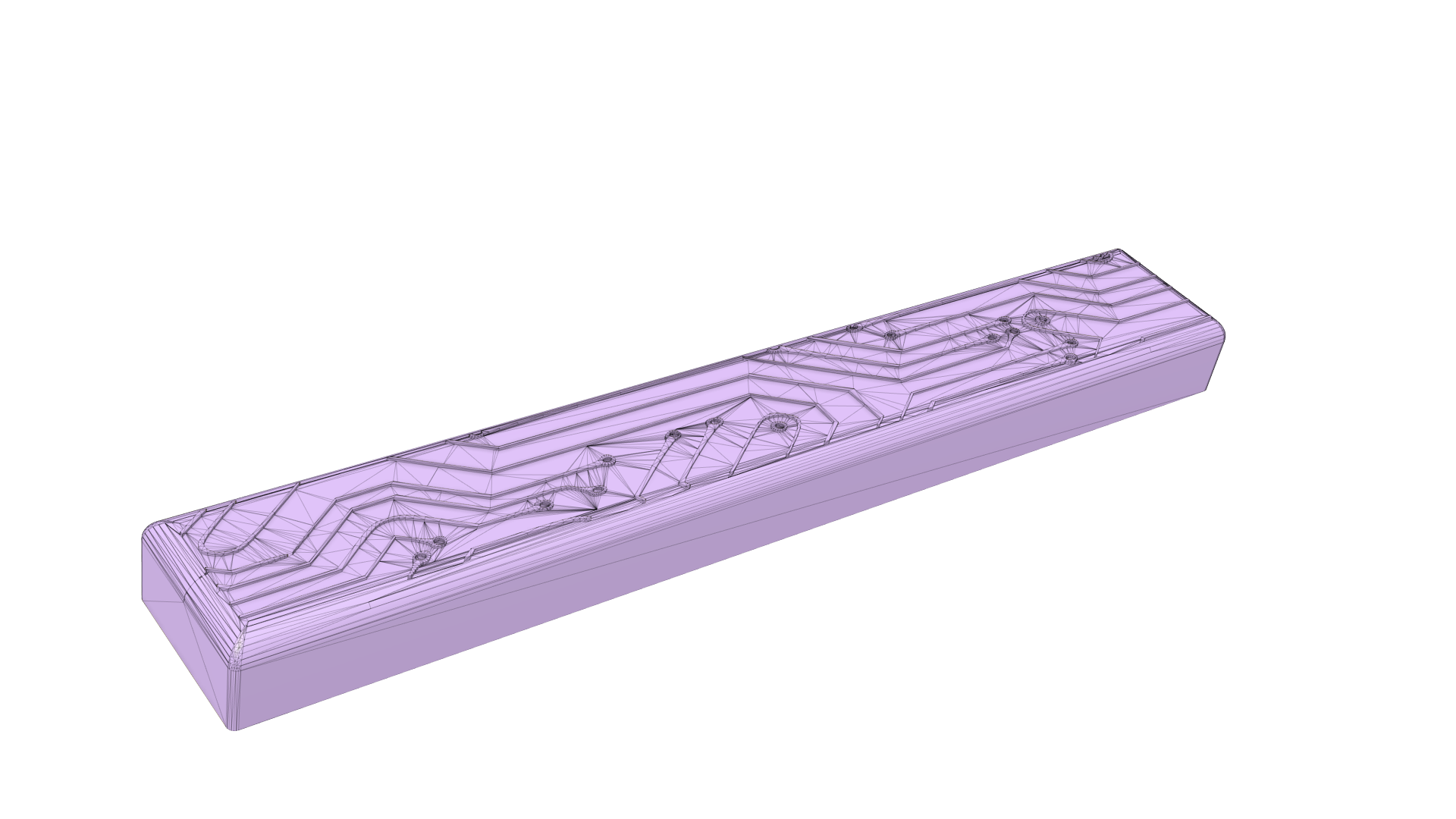 spacebar keycap with PCB by T3D_design Download free STL model