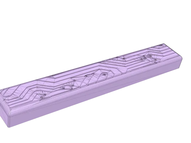 spacebar keycap with PCB