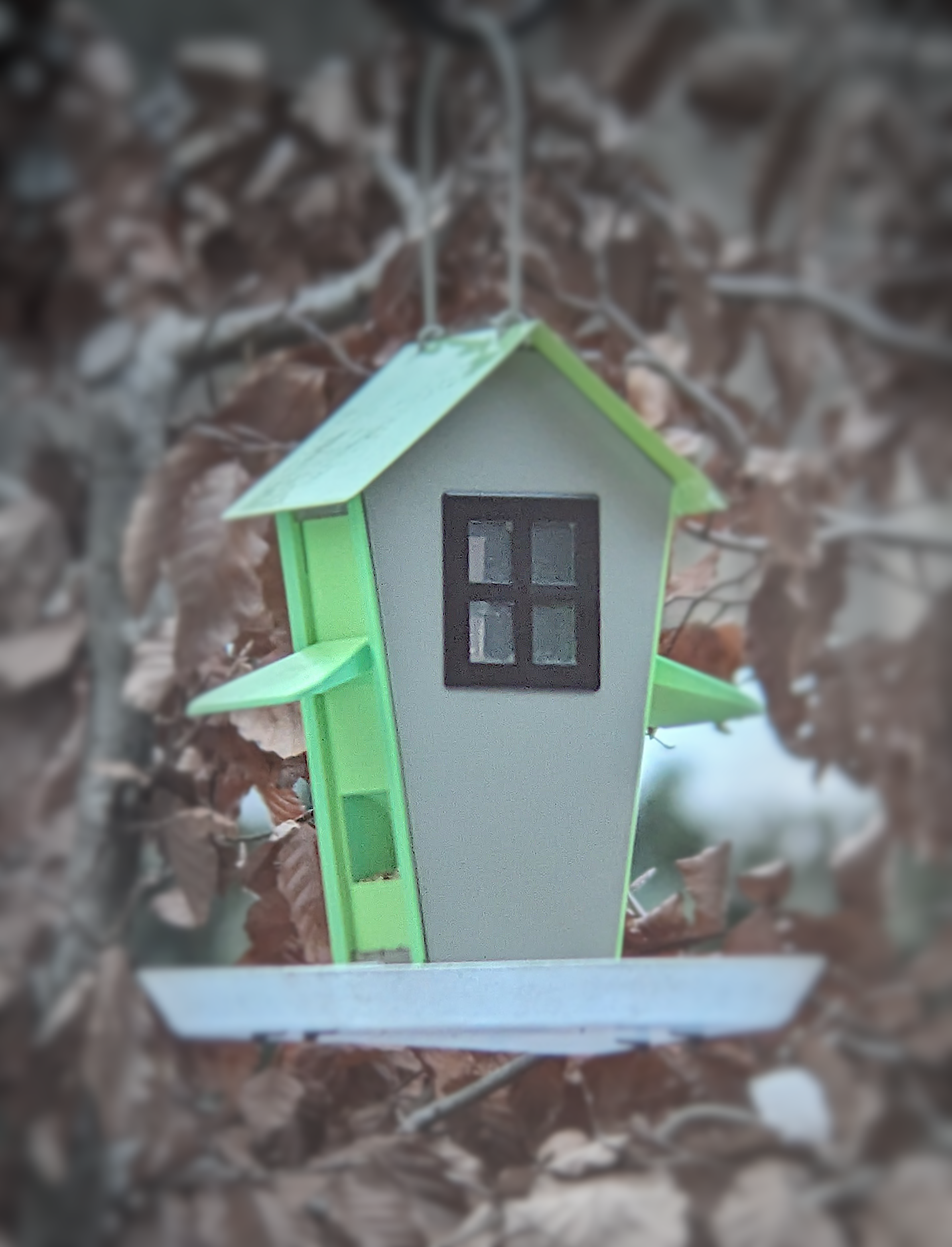 Bird Feeder Modification and spill tray