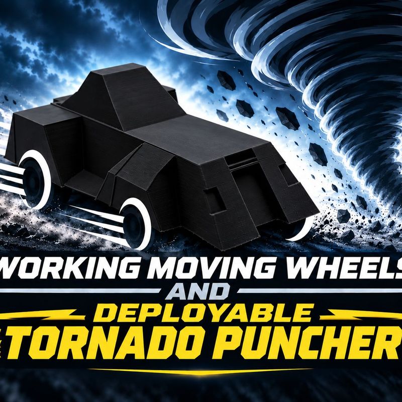 Tornado Puncher by ThatTornadoGuy | Download free STL model ...