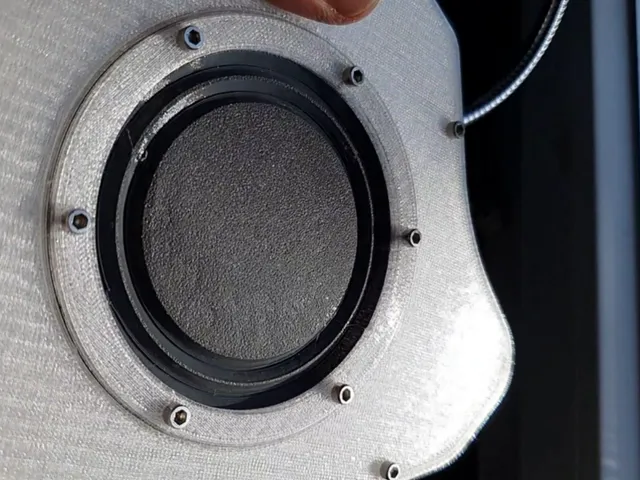 80mm Passive Radiator – Flexible Speaker Enhancement (TPU)