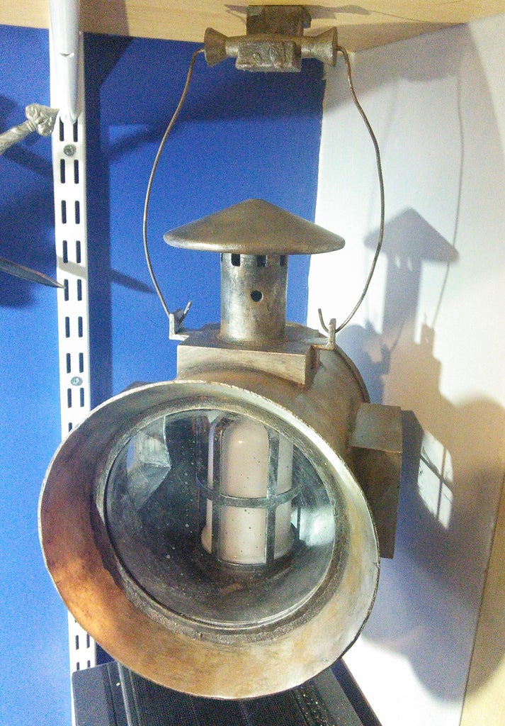 Oil Lamp top mount hook