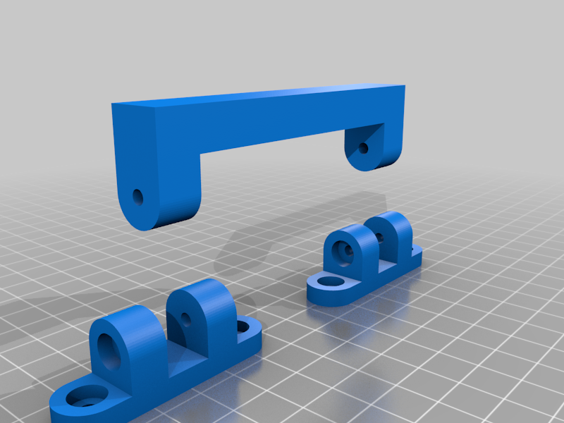 Miniatura 4 do modelo 3D Parametric Folding handle