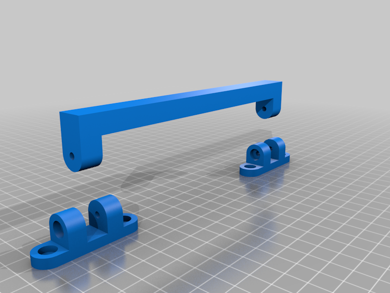 Miniatura 5 do modelo 3D Parametric Folding handle