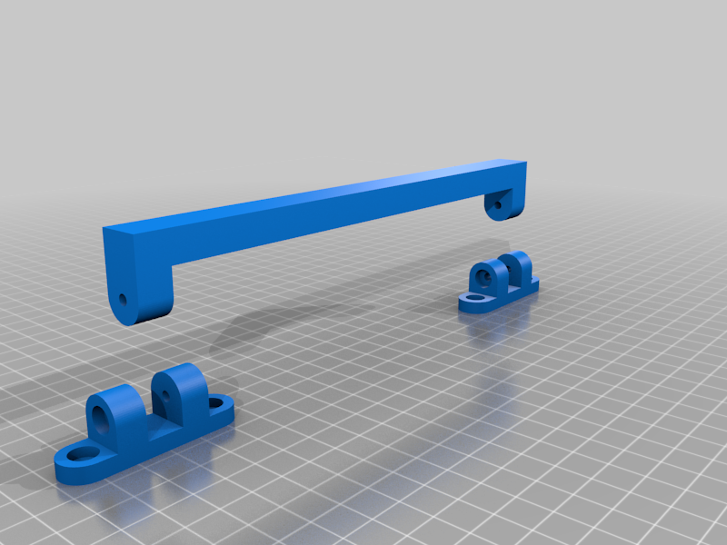 Miniatura 9 do modelo 3D Parametric Folding handle