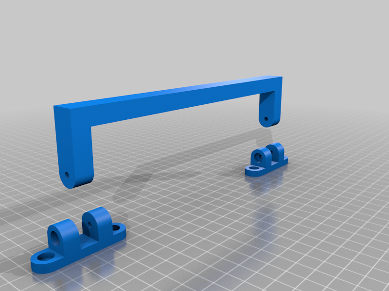 Miniatura 11 do modelo 3D Parametric Folding handle