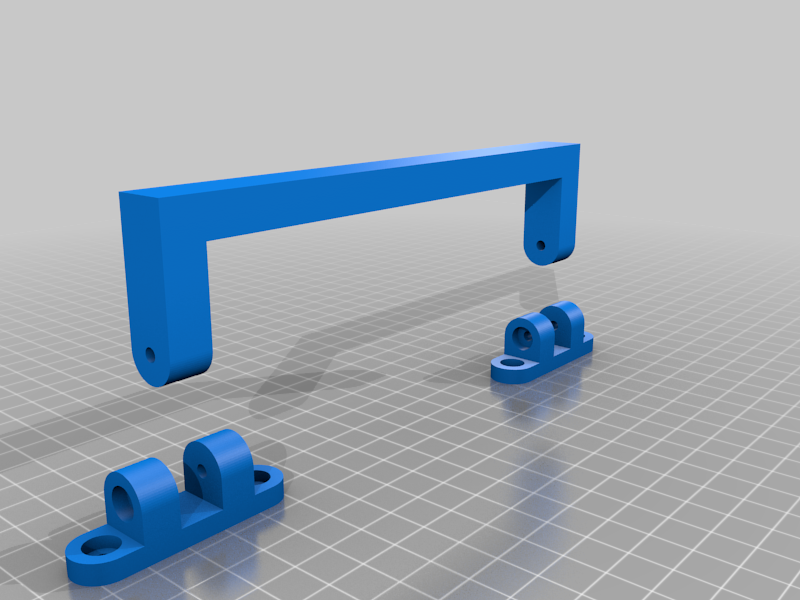 Miniatura 12 do modelo 3D Parametric Folding handle