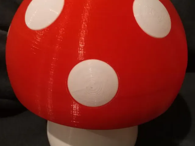 Mushroom Lamp Base