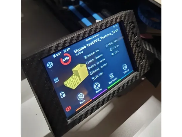 Screen case for the bigtreetech tft35 SPI v2.1