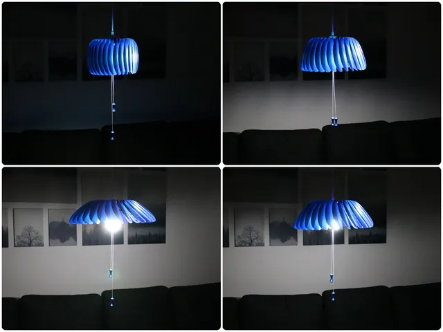 Adjustable lamp shade