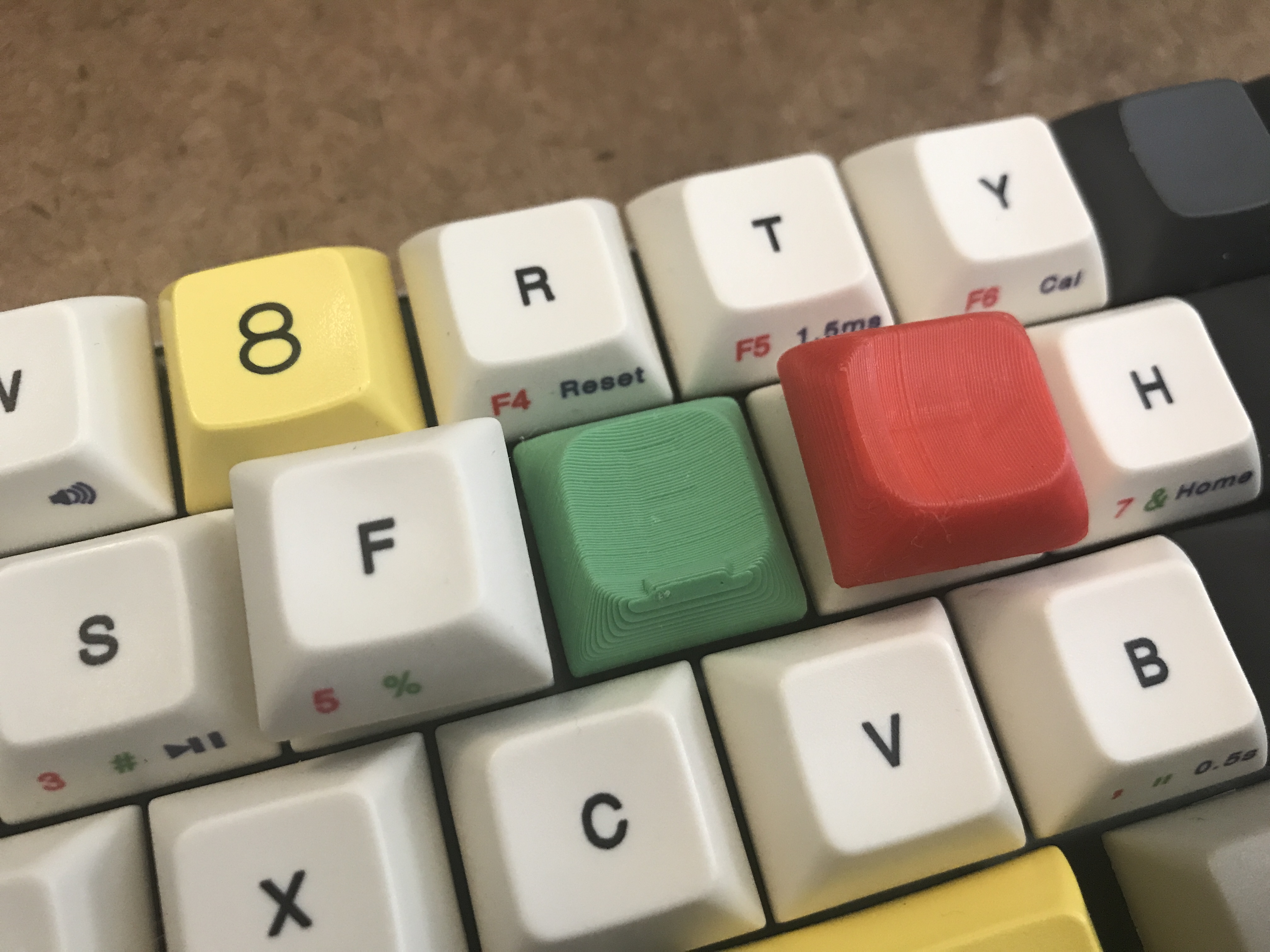 Pre-supported Blank DSA Keycaps by secv | Download free STL model ...