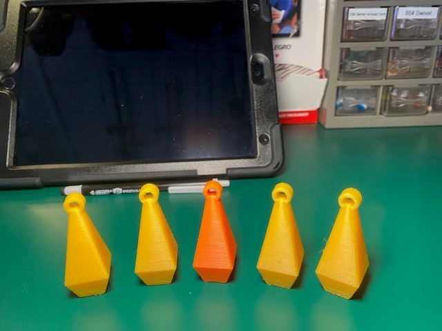 Practice fishing lure