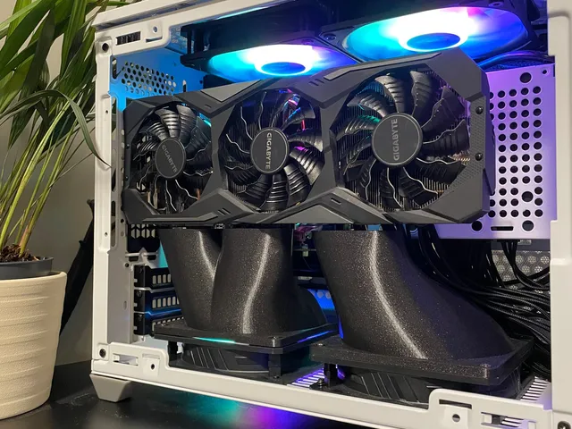 CoolerMaster NR200 GPU fan shroud