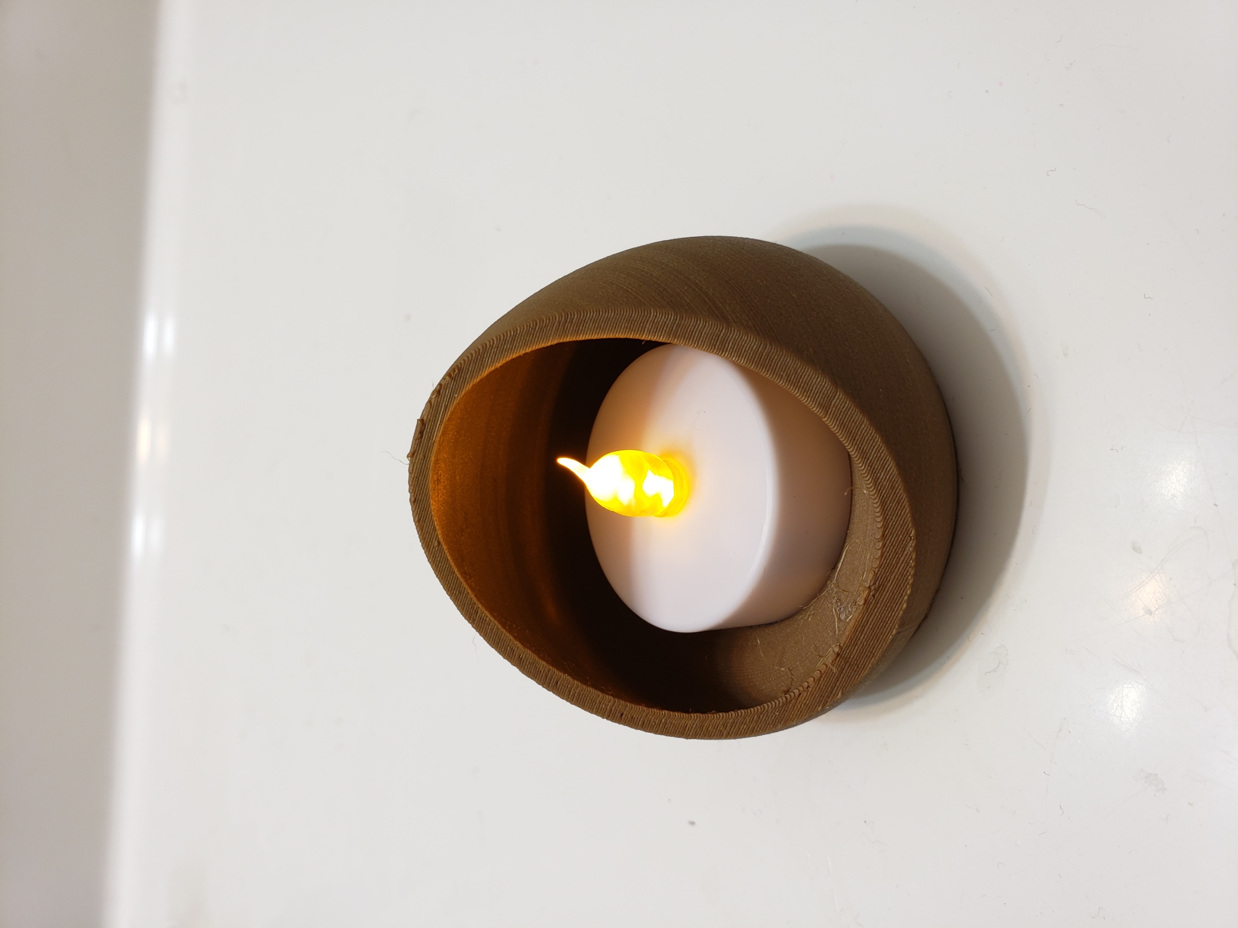 LED Tealight Candle Holders by Billy Dunbar Download free STL model