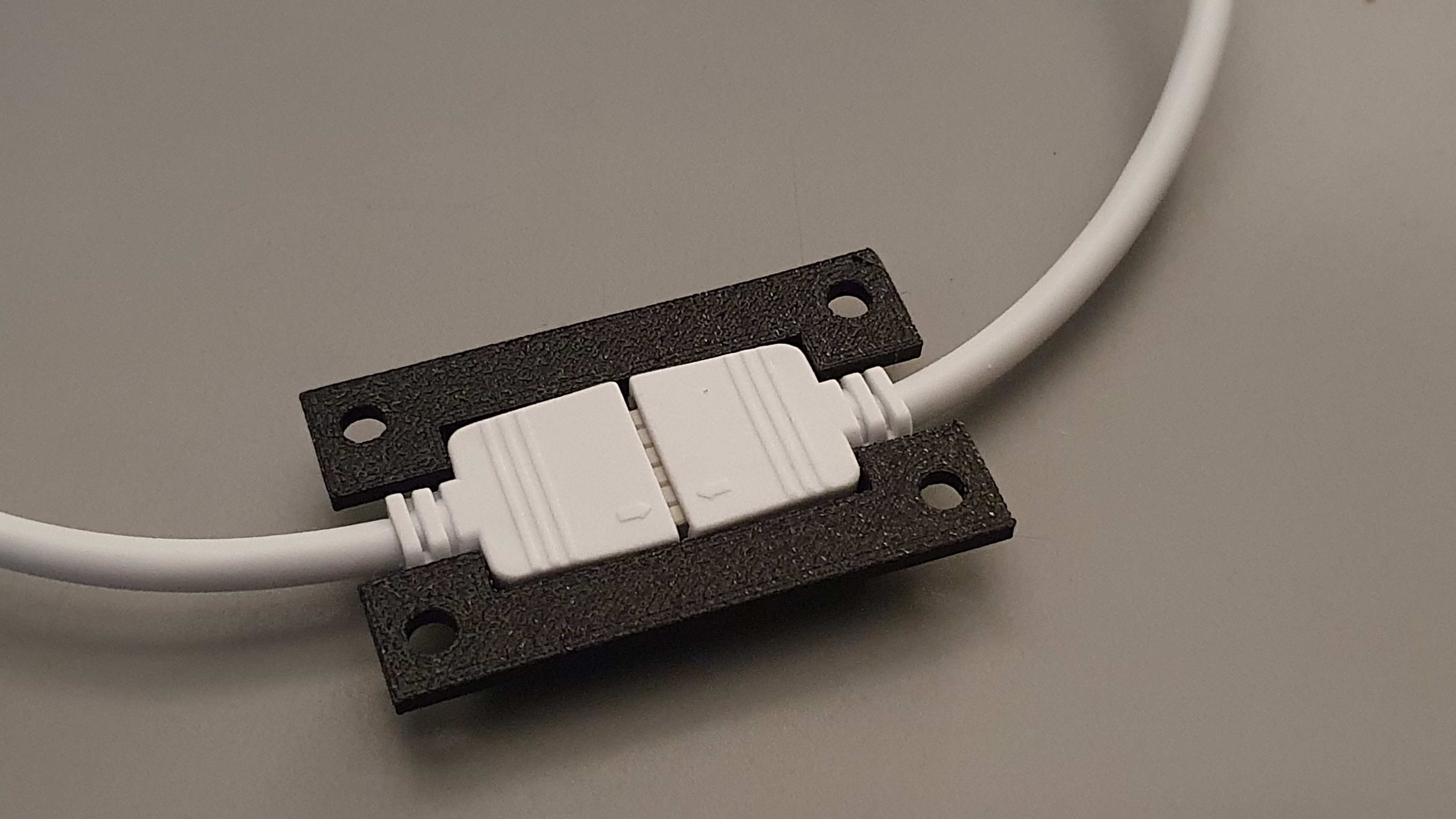 Fixture for LED Strip Connectors