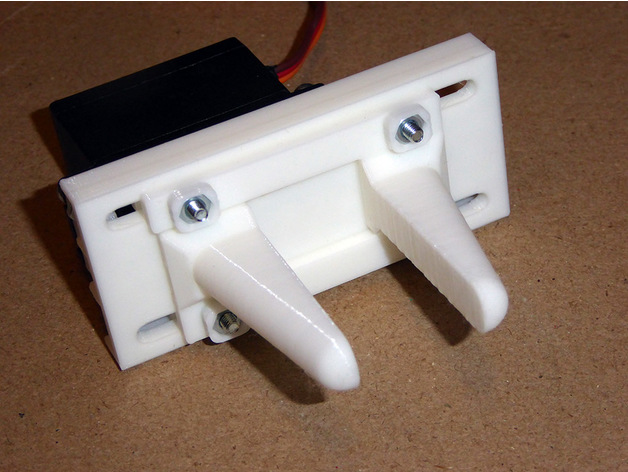 Rack & Pinion Robotic Gripper Jaw