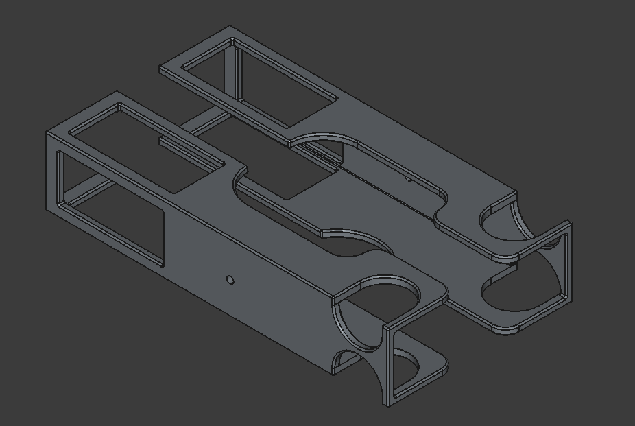 Anytone AT-778UV / Retevis RT95 side rails - basic by 3z6ma