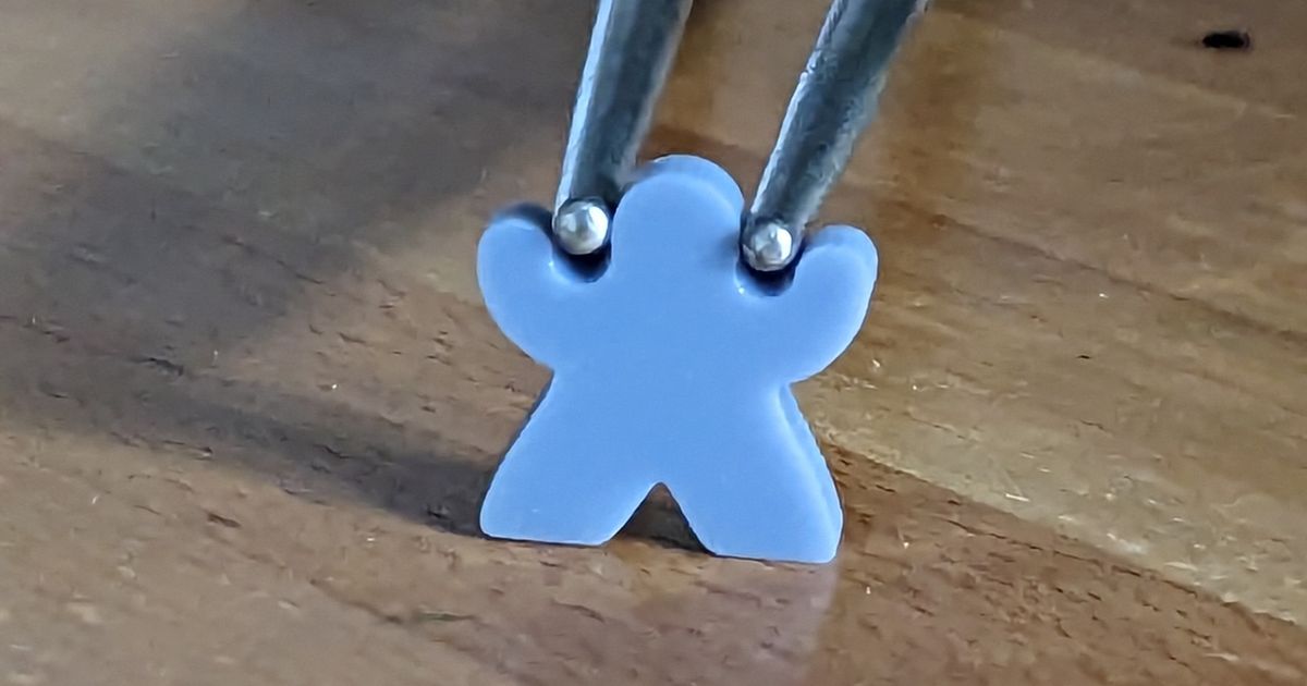 Meeple Chopstick Holder by Julius3E8 Download free STL model