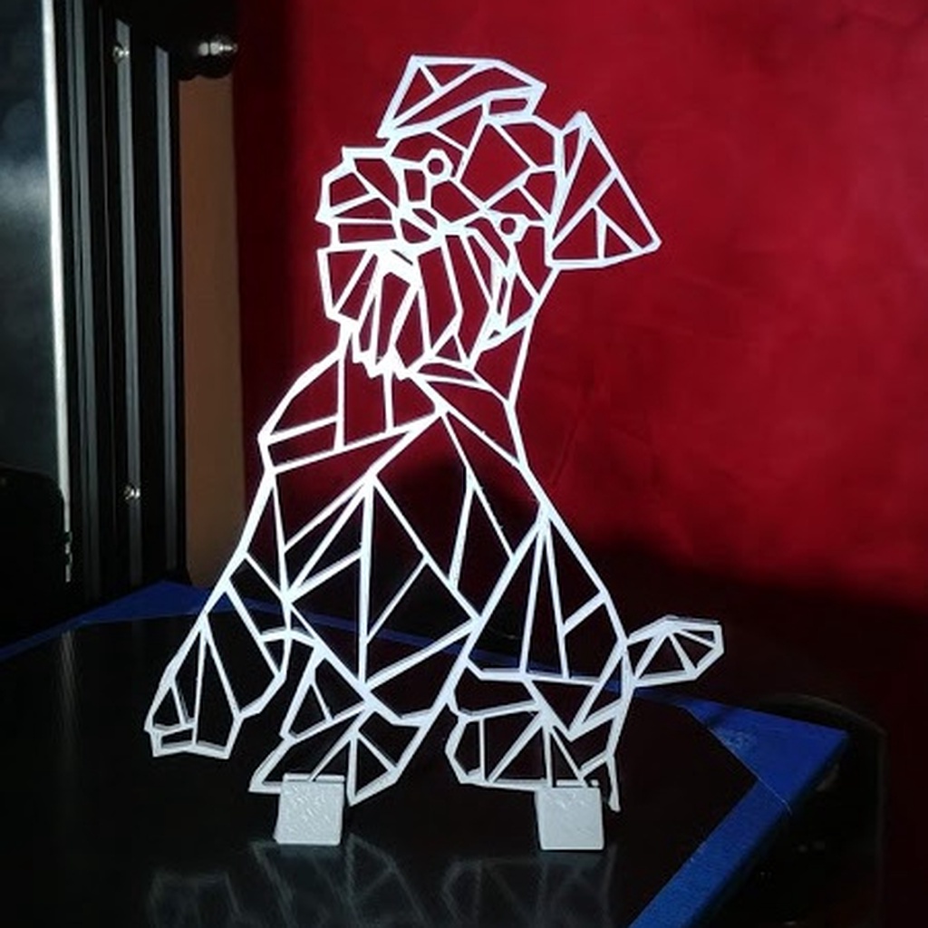 Schnauzer Line Art