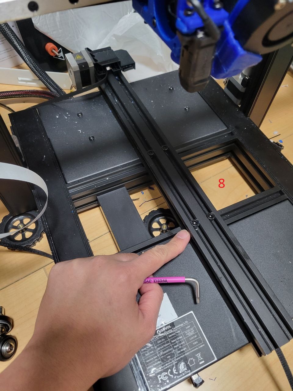 Sovol SV01 Pro Y Linear Rail Mod by Dakhunter | Download free STL model ...