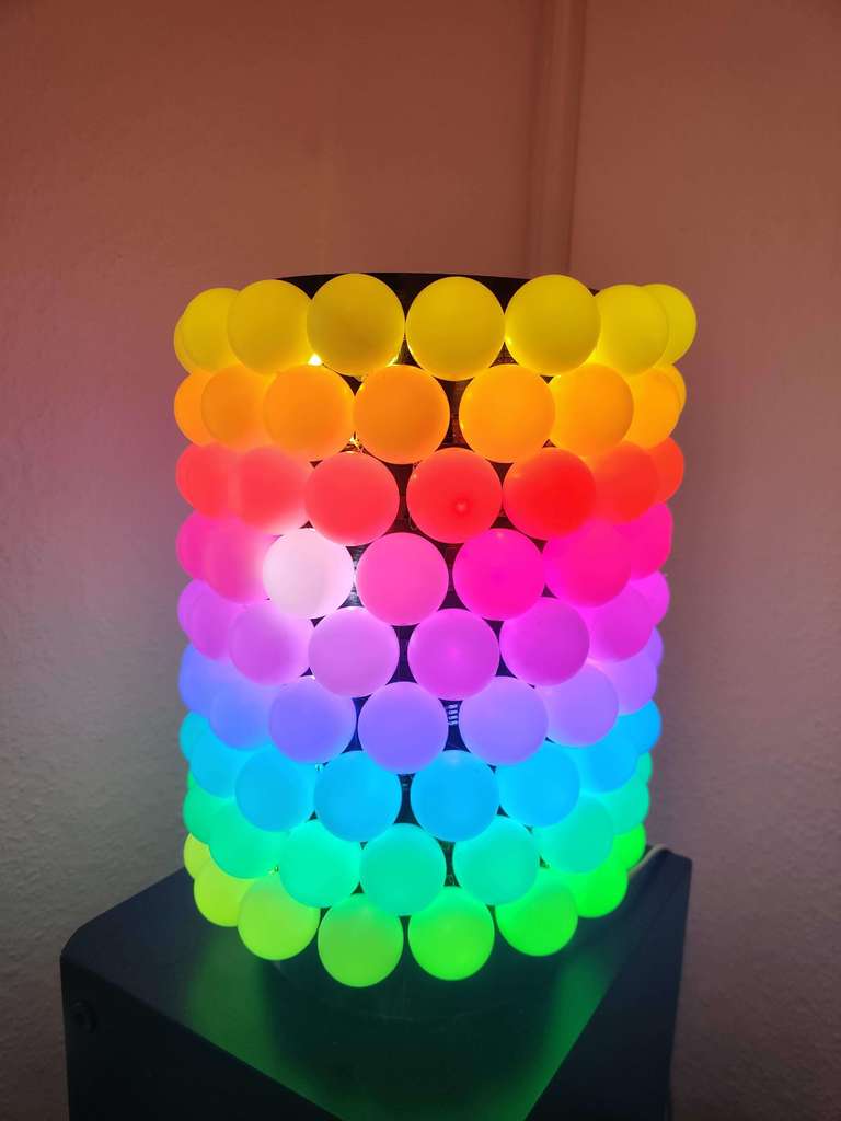 Ping Pong Ball Lamp Remix