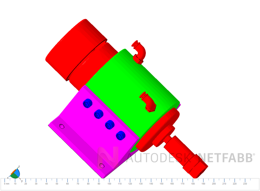Miniatura 4 do modelo 3D mini cnc machine