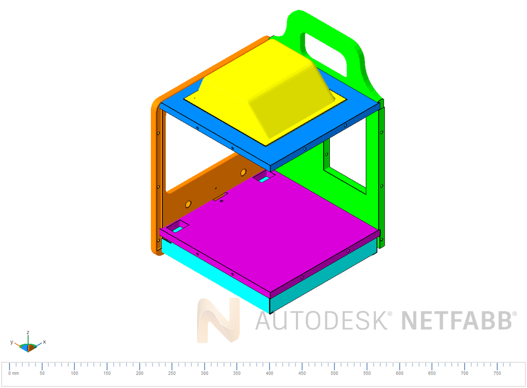 Miniatura 10 do modelo 3D mini cnc machine