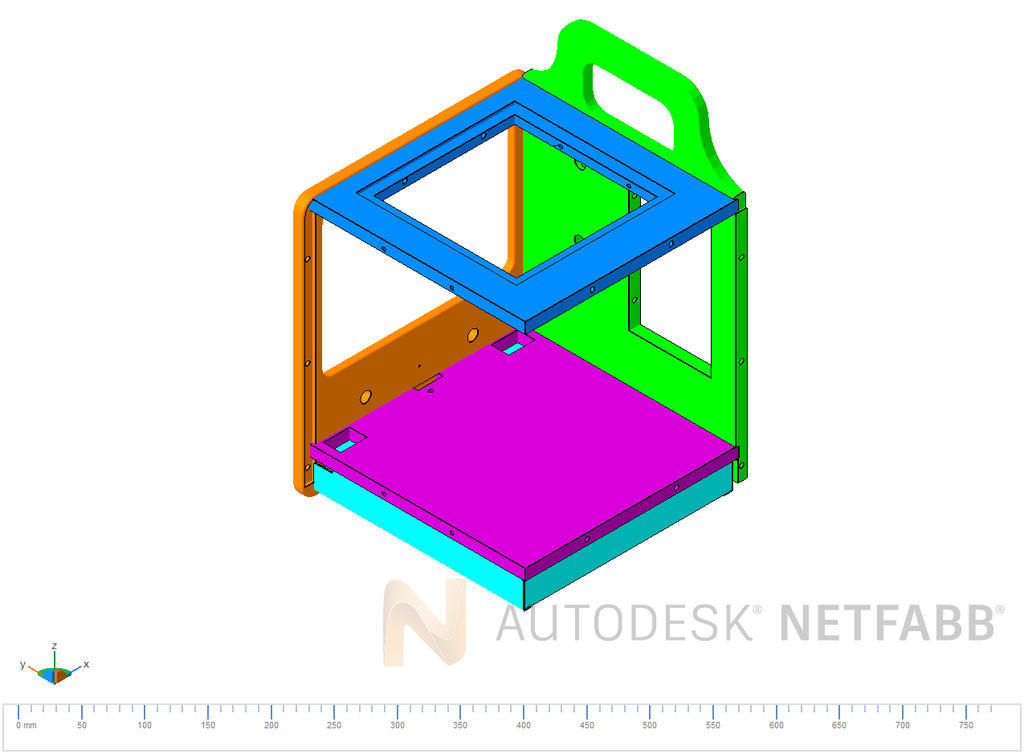 Miniatura 12 do modelo 3D mini cnc machine