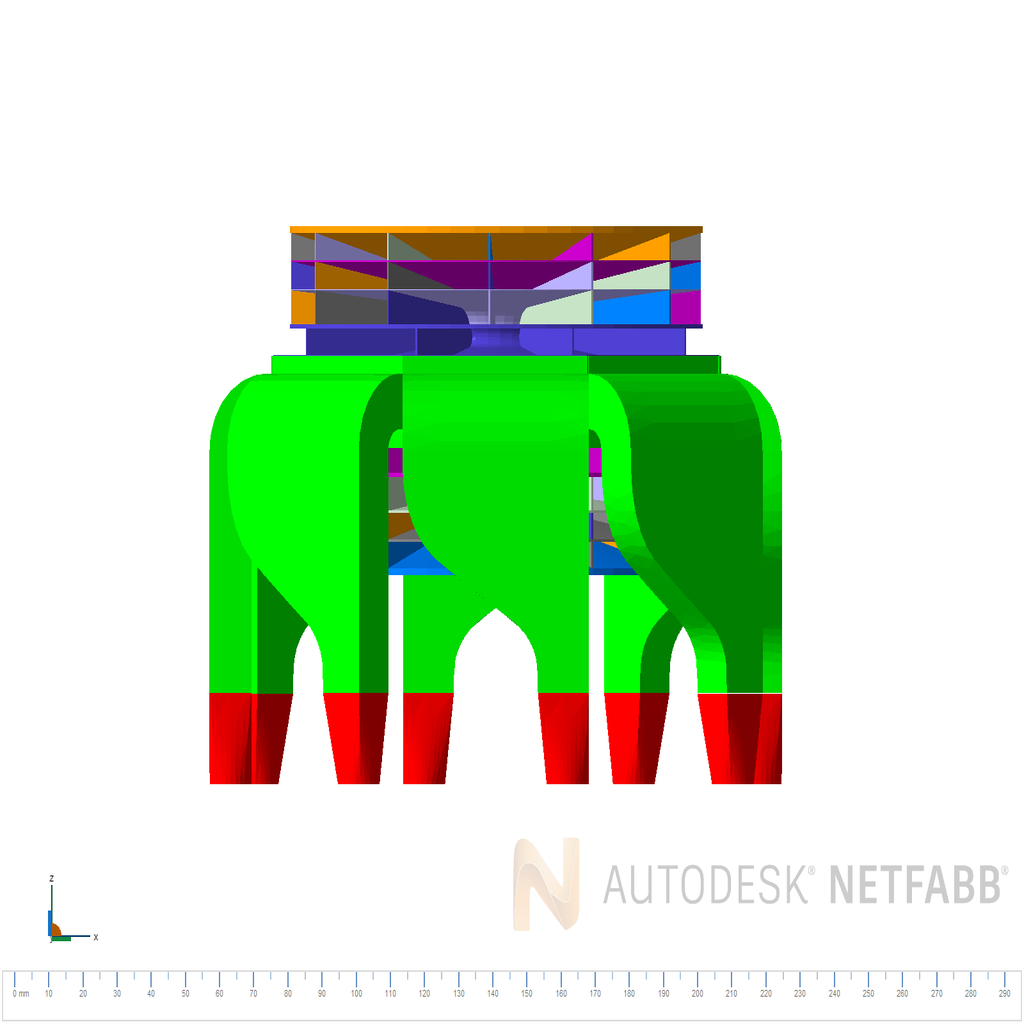 Miniatura 2 do modelo 3D Jet engine V3