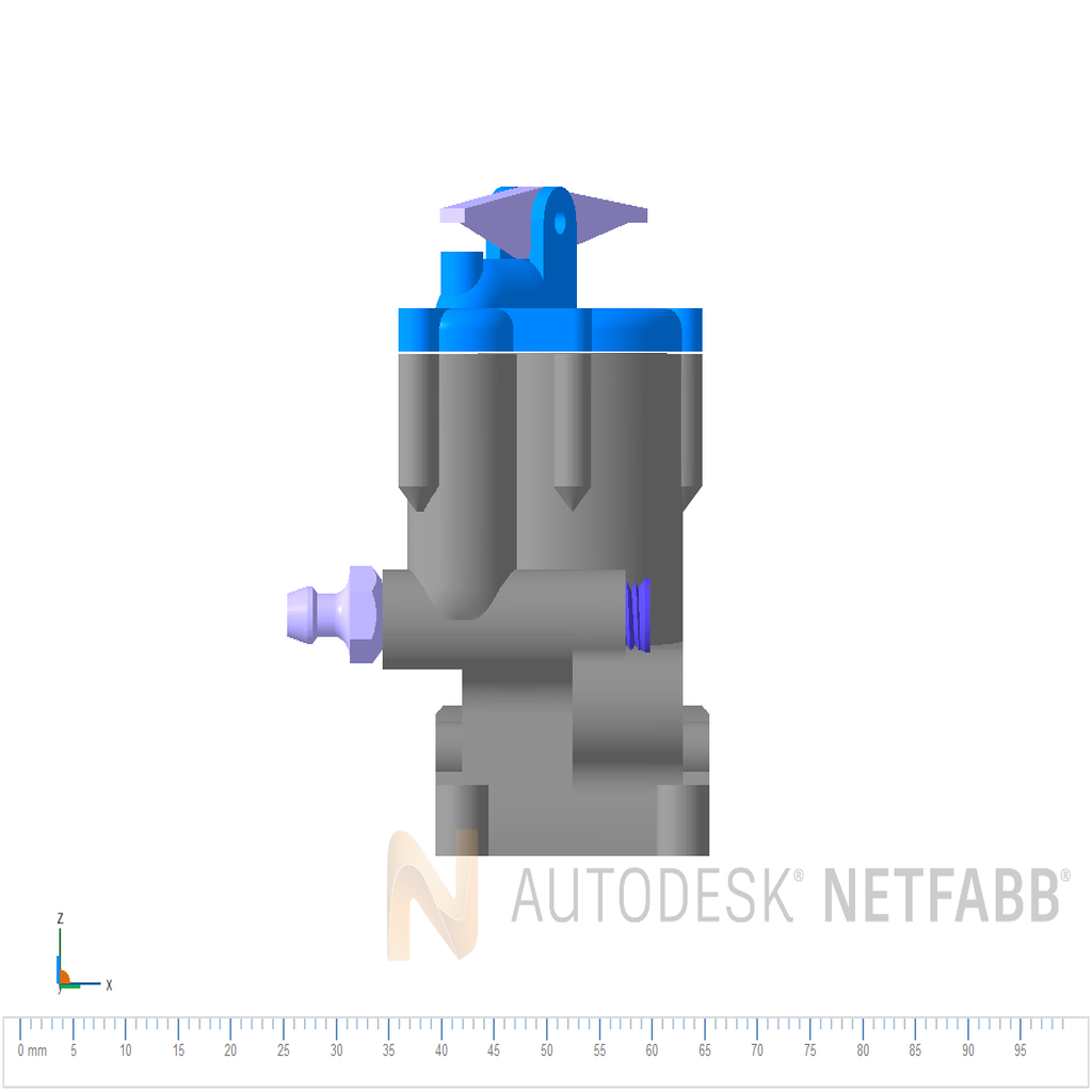 Miniatura 4 do modelo 3D compressed air engine Modular MOD