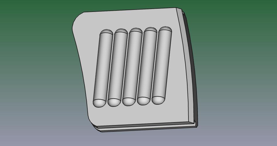 Ersatz-Batteri-Deckel Discounter Meßschieber 150mm