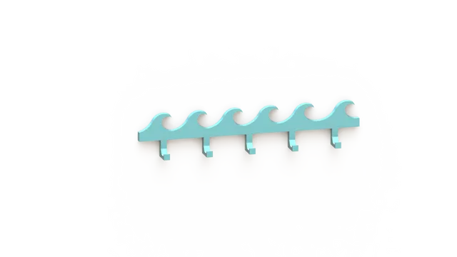 Ocean Wave Key Holder