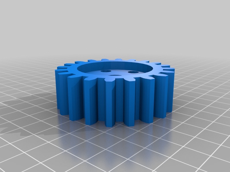 My Customized Parametric Gear customizer with bevel teeth and many options