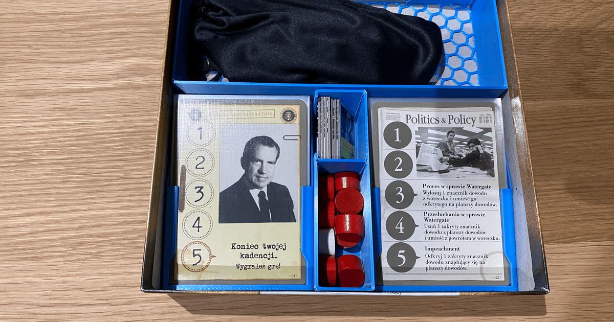 Watergate - Boardgame organiser by grzlus | Download free STL model ...