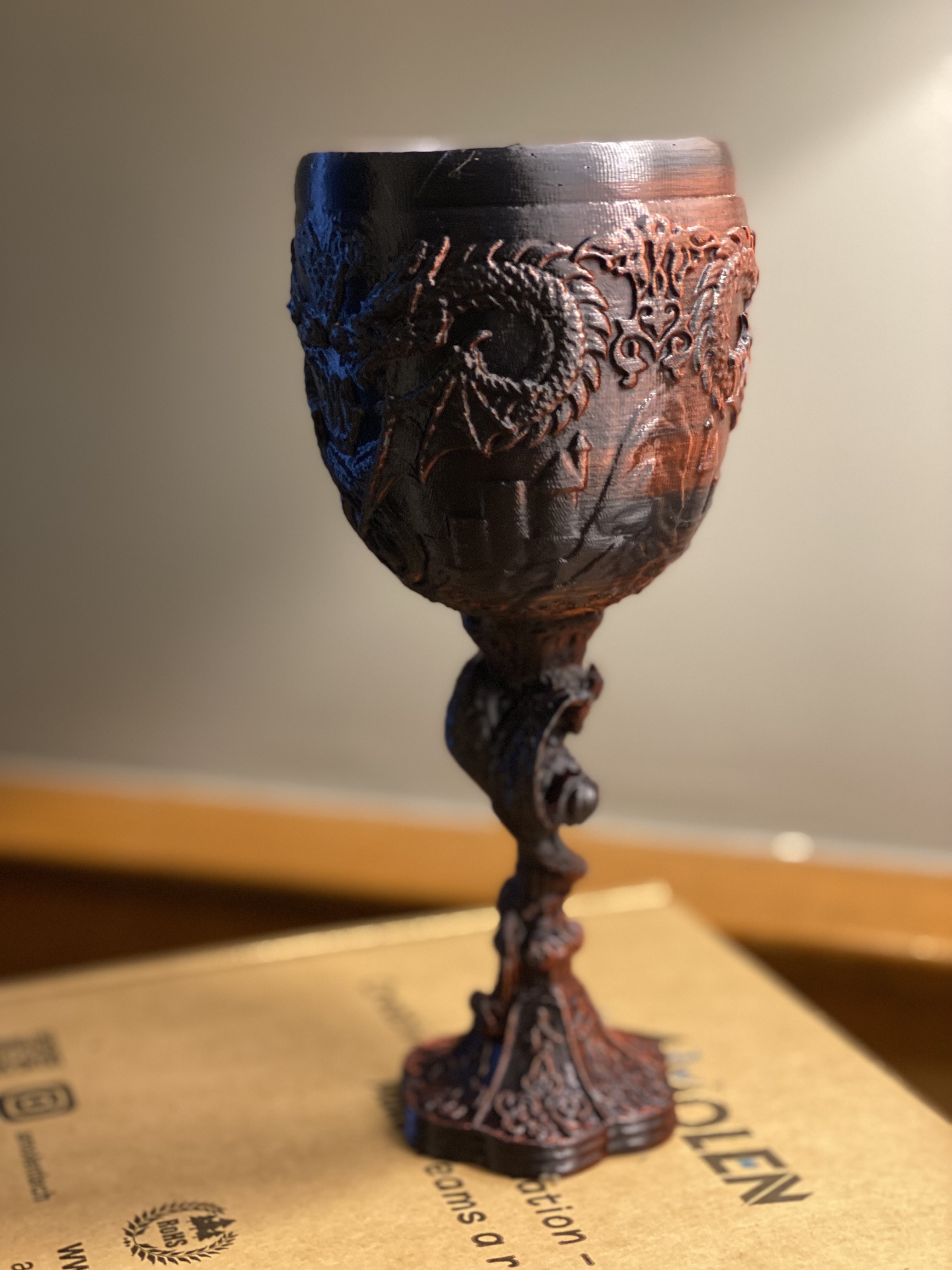 Medieval Dragon Embroidered Goblet / Chalice (Game of Thrones /  Rennaissance style) Fully Functional and Support Package Included by Night  Raid | Download free STL model | Printables.com