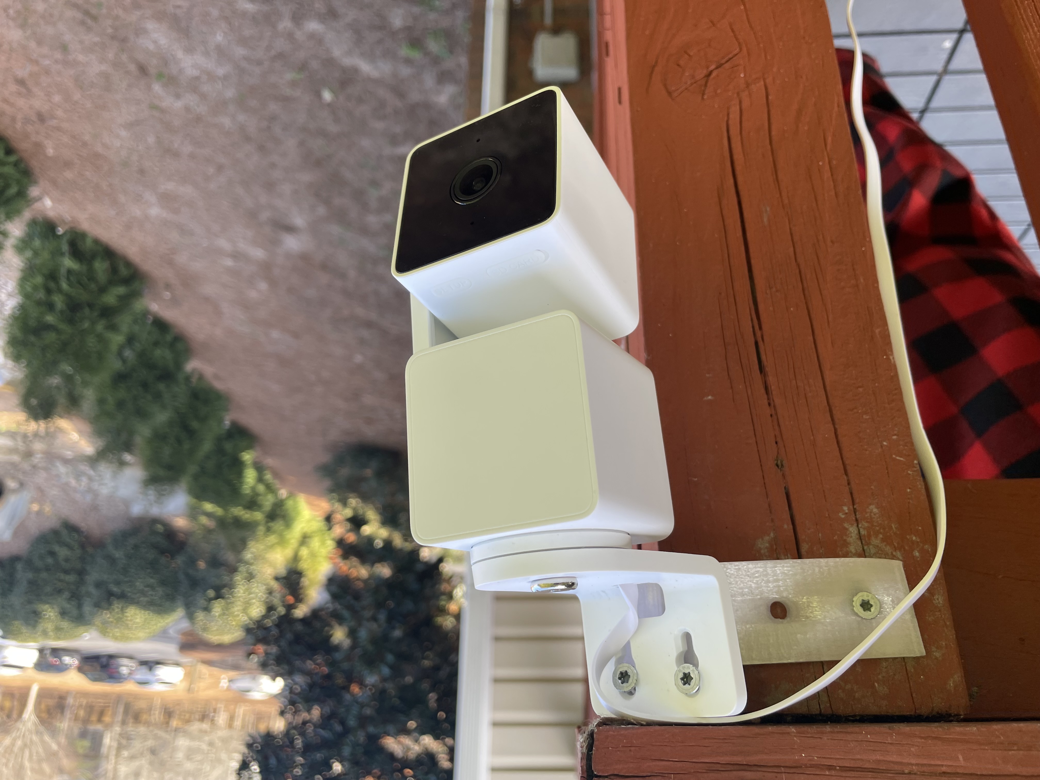 Wyze Cam Pan v3 corner mount for fence post or anything that is 90.