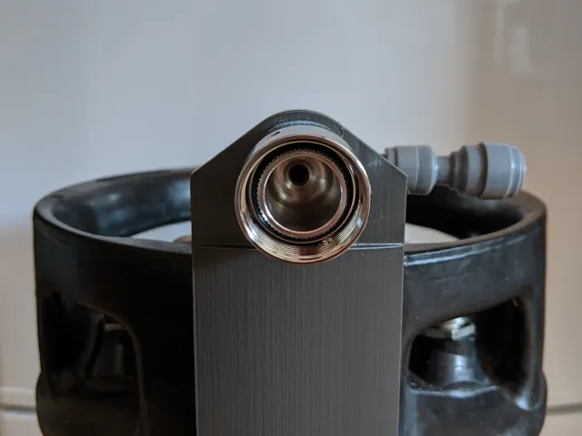 Tap holder for Ball Lock Kegs