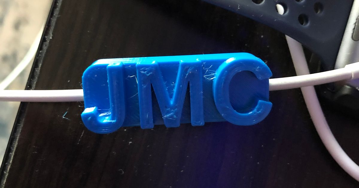 iPhone cord name by Donny Download free STL model