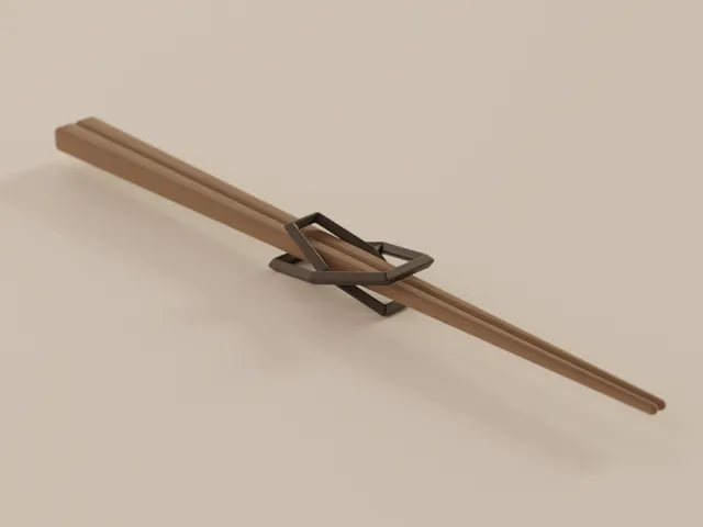 X-Wing Chopstick Holder