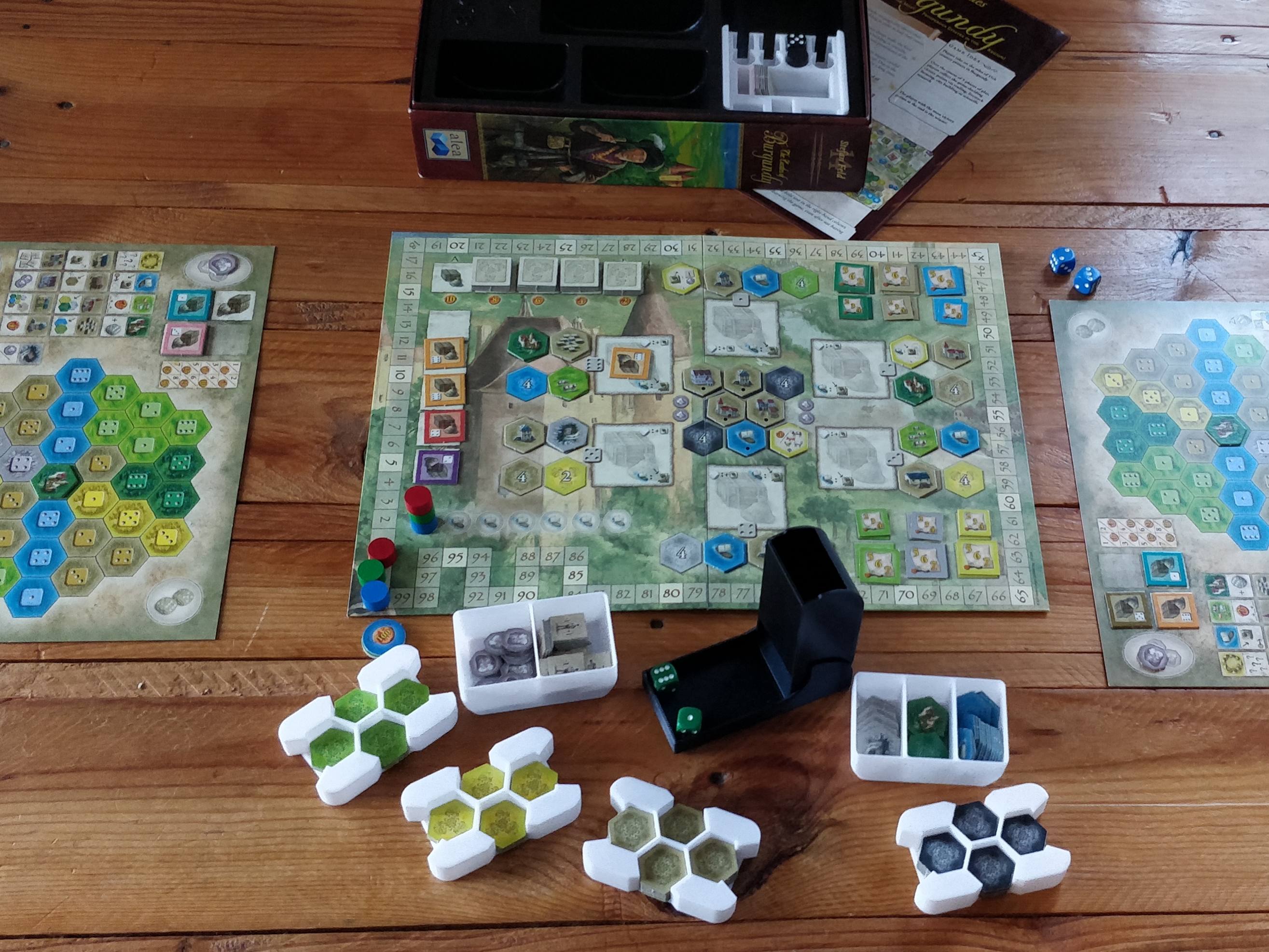 The Castles of Burgundy Insert (Die Burgen von Burgund)