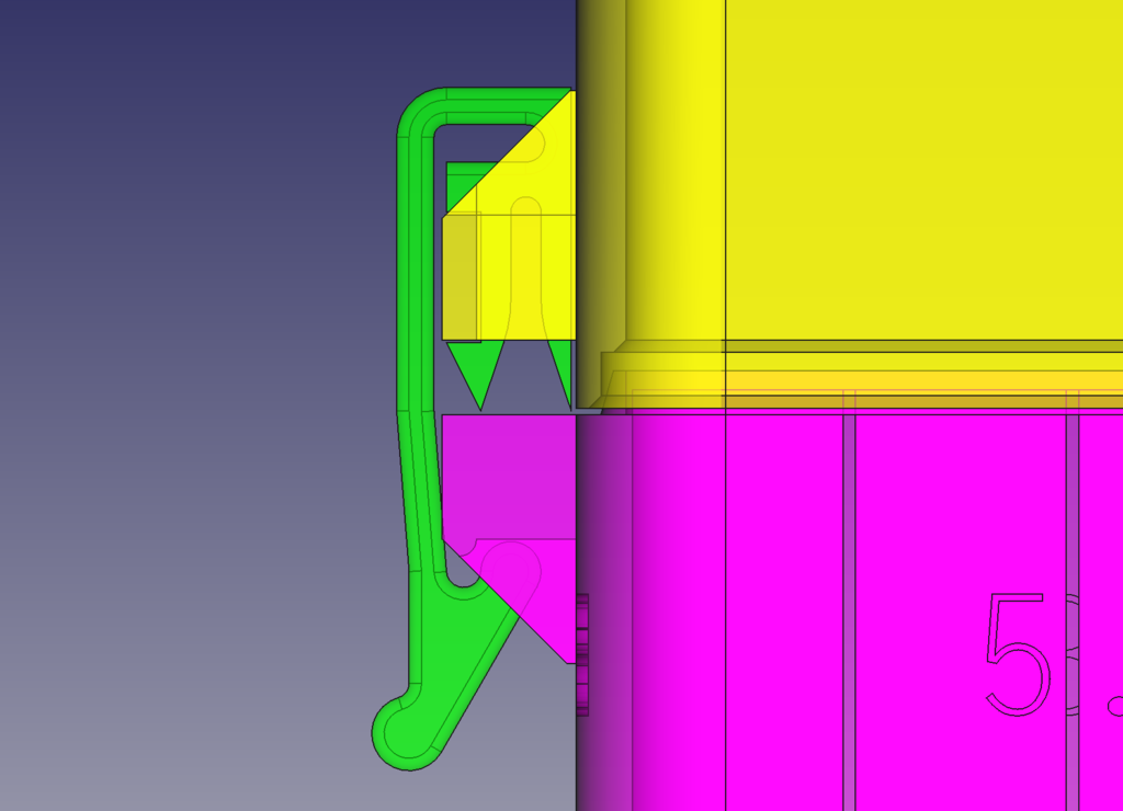 7.62X39mm, Snap Latch Modular Ammo Box by brass_ring Printables Store