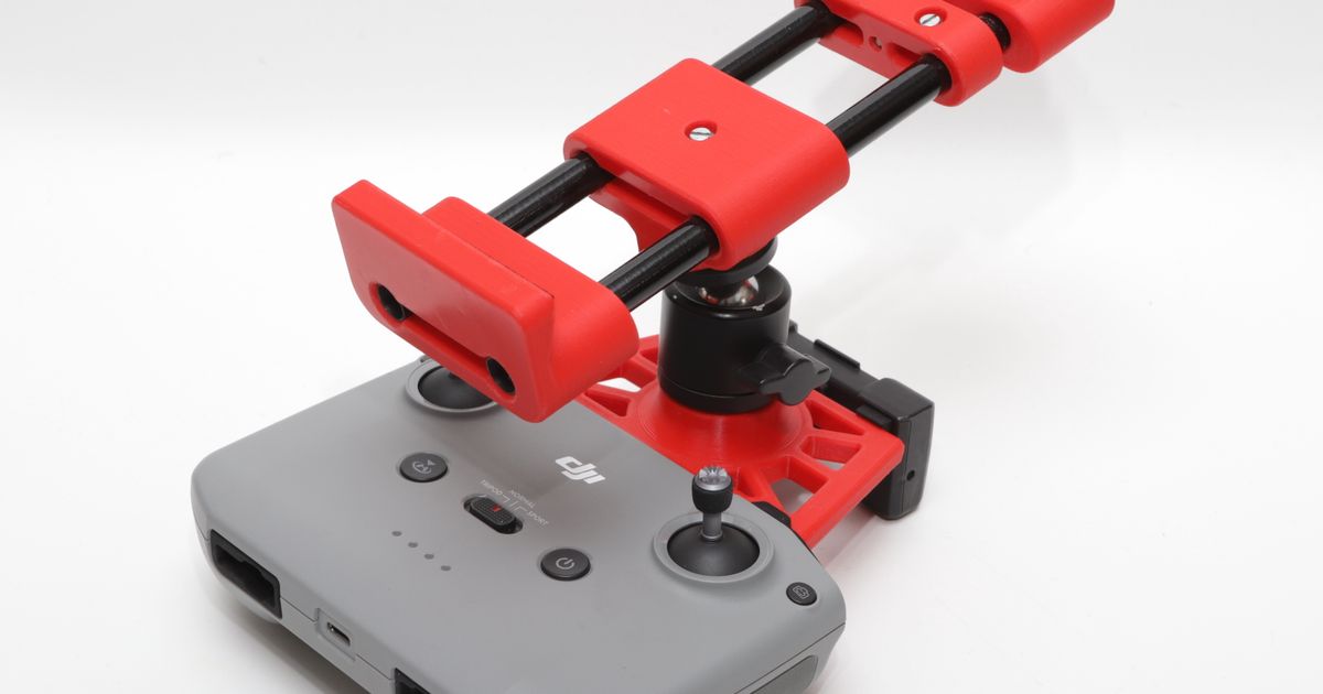 Tablet Holder (for DJI) by Whity Download free STL model