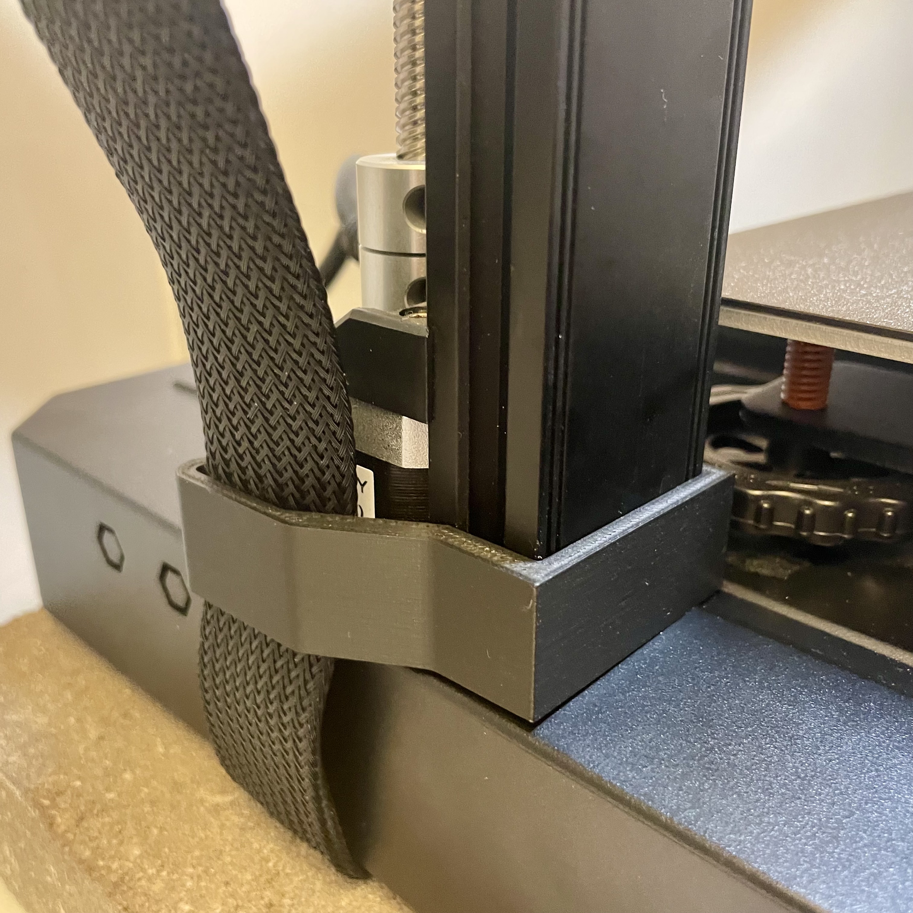 S1 - S1 PRO Lower Z ribbon cable guide (NO HARDWARE REQUIRED, PRINT & PLACE)