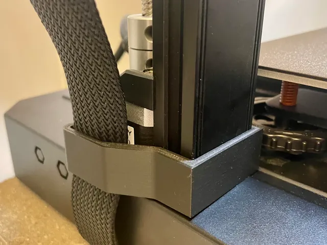 S1 - S1 PRO Lower Z ribbon cable guide (NO HARDWARE REQUIRED, PRINT & PLACE)