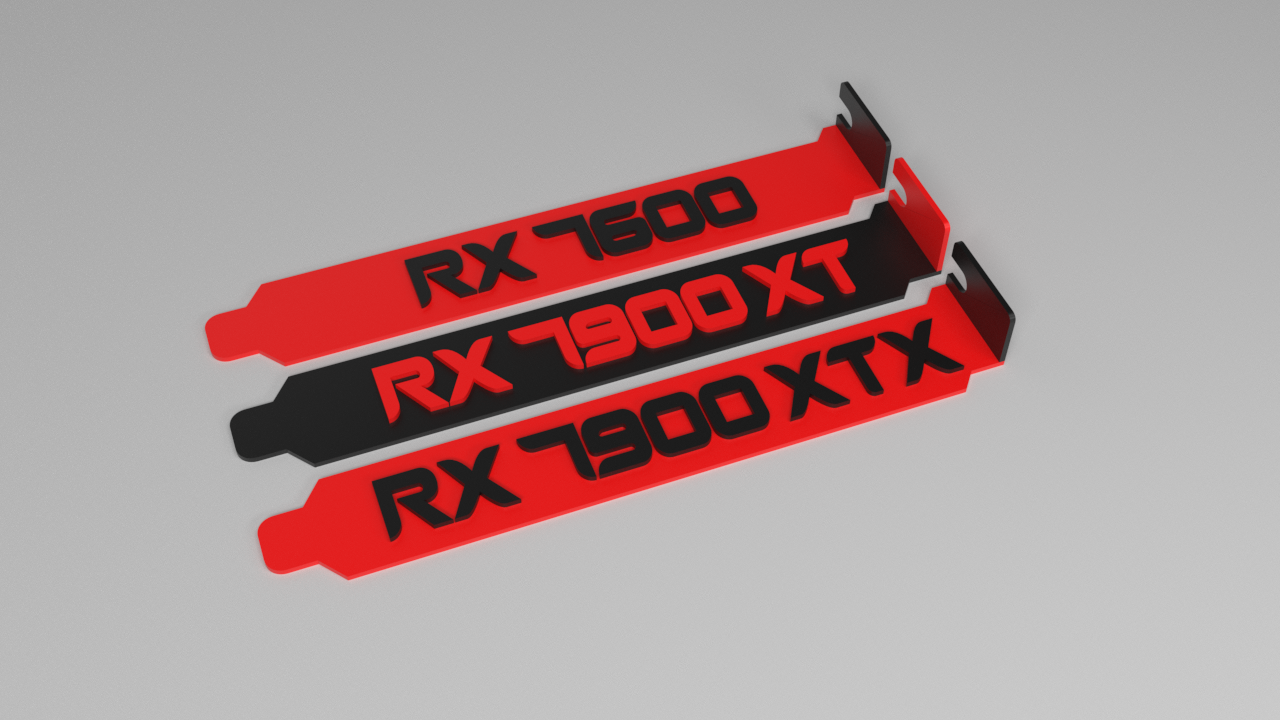 AMD Radeon RX 7000 Series PCI/PCI-E Slot Covers