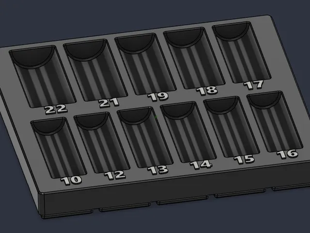Impact Socket Organizer Gridfinity